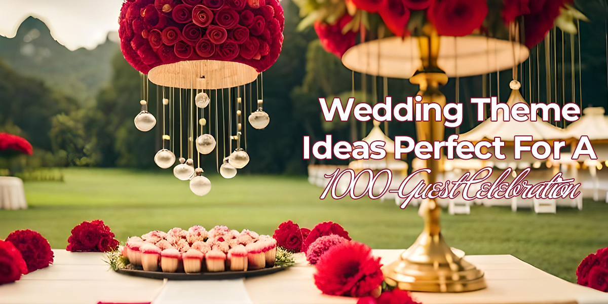 Wedding Theme Ideas Perfect For A 1000-Guest Celebration