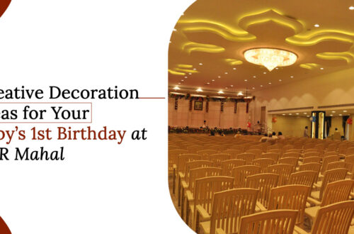Creative Decoration Ideas for Your Baby's 1st Birthday at SGR Mahal